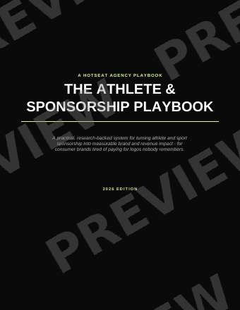The Athlete & Sponsorship Playbook preview page 1