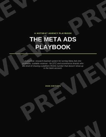 The Meta Ads Playbook preview page 1