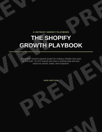 The Shopify Growth Playbook preview page 1
