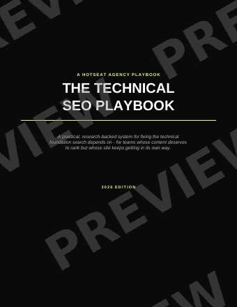 The Technical SEO Playbook preview page 1